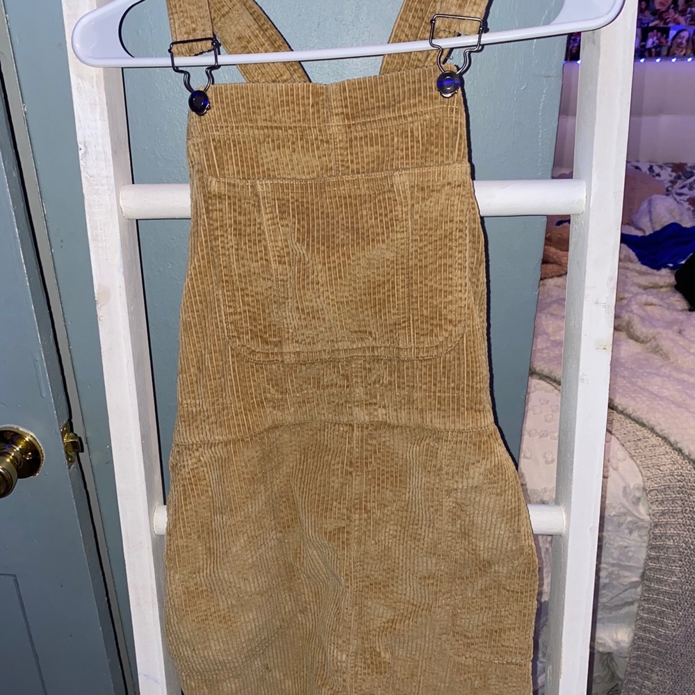 corduroy button dress